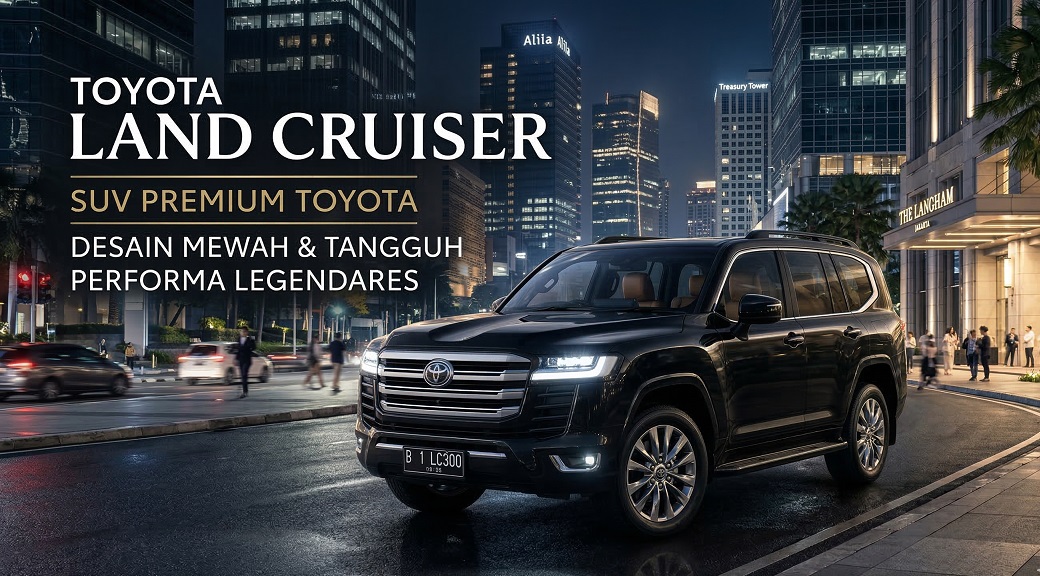 Tampilan gagah Toyota Land Cruiser 2026 terbaru, cek detail spesifikasi, harga, dan promonya.